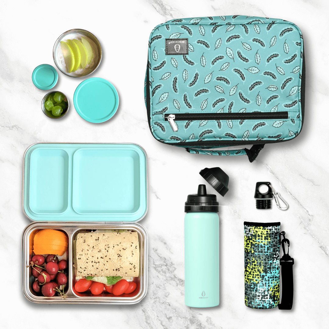 Back to School Bundle Bento 600ml Drink Bottle – Ecococoon ™