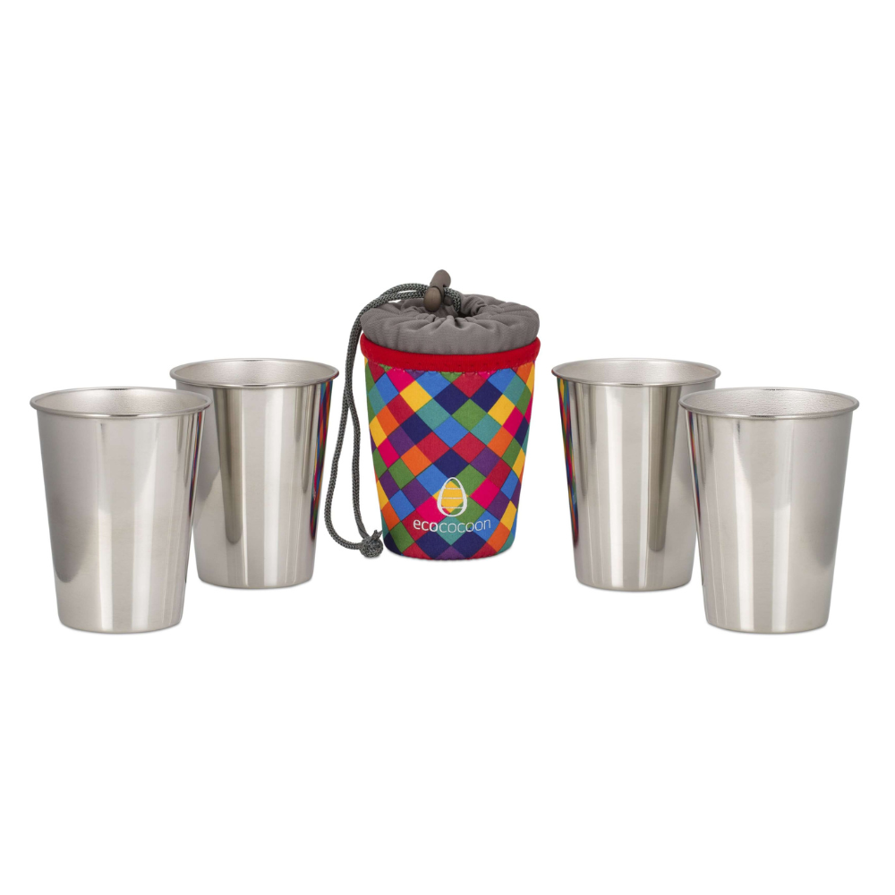 Stainless Steel Cup Set - Urban Chic