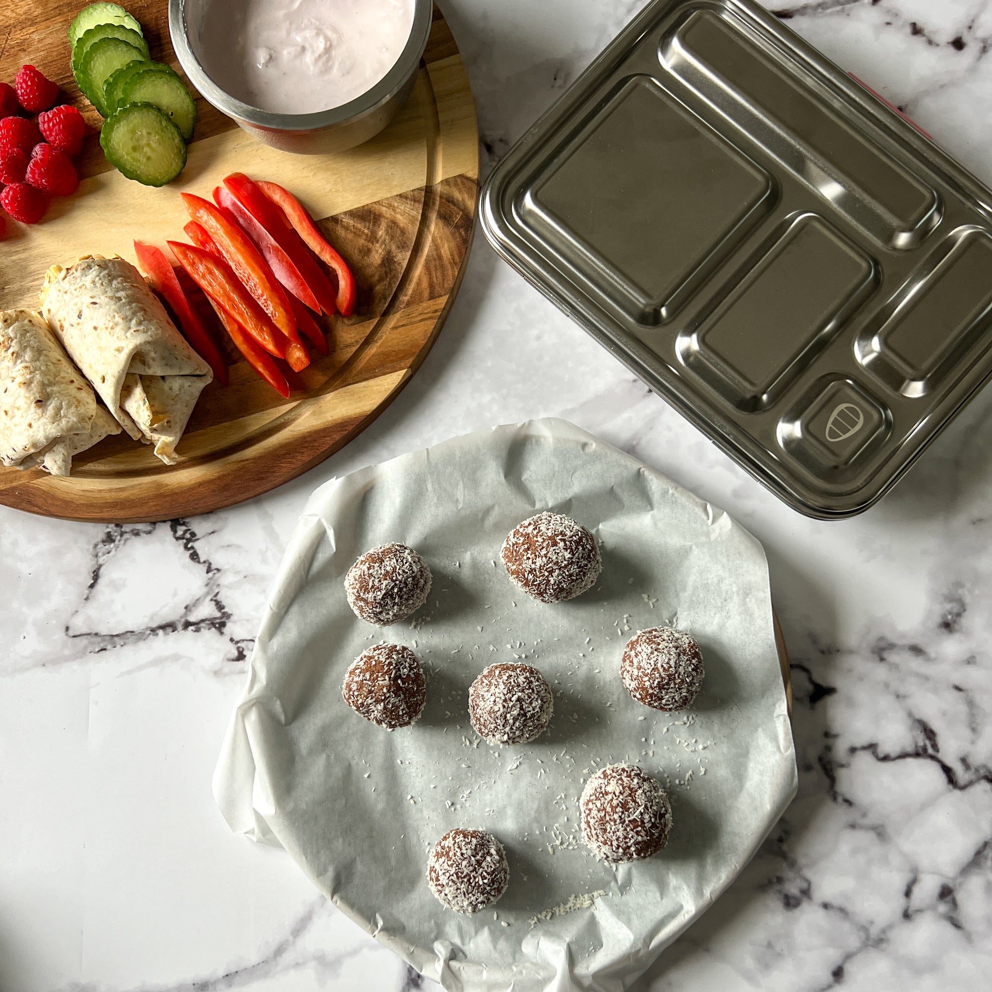 Nut-Free Cacao and Coconut Bliss Balls: The Perfect Healthy Snack