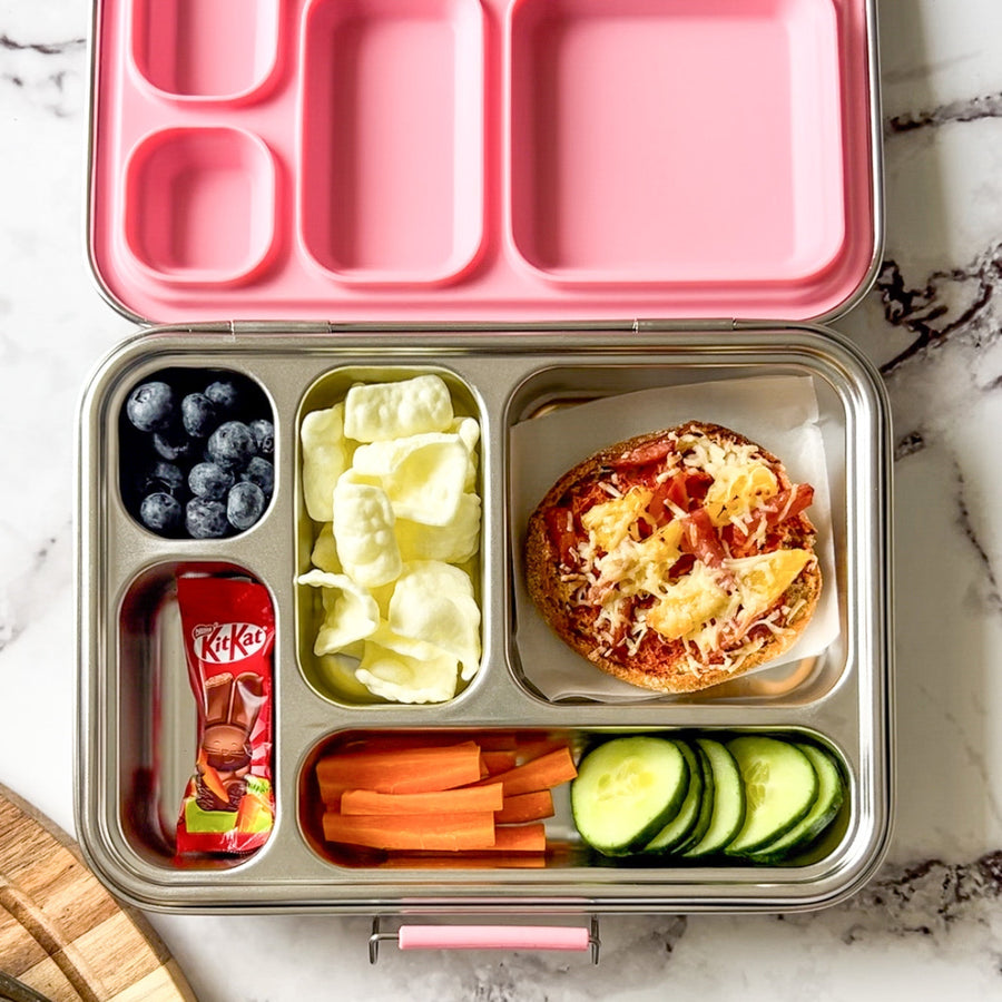 Healthy Lunchbox Idea: Quick & Easy English Muffin Pizzas Kids Will Actually Eat