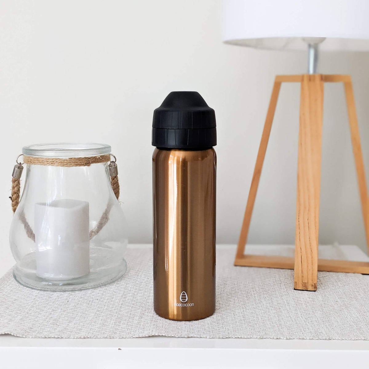 Stainless Steel Water Bottles - With Leak-Free Cap