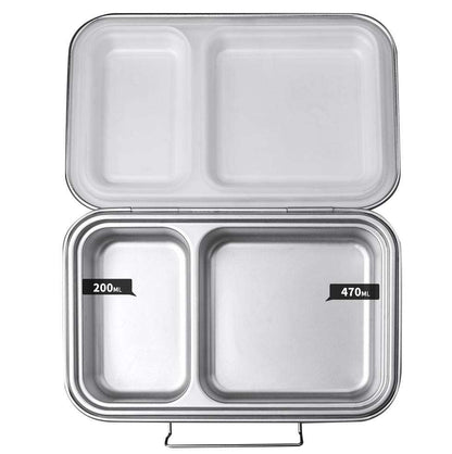 Bento box that has enough space for a whole sandwich