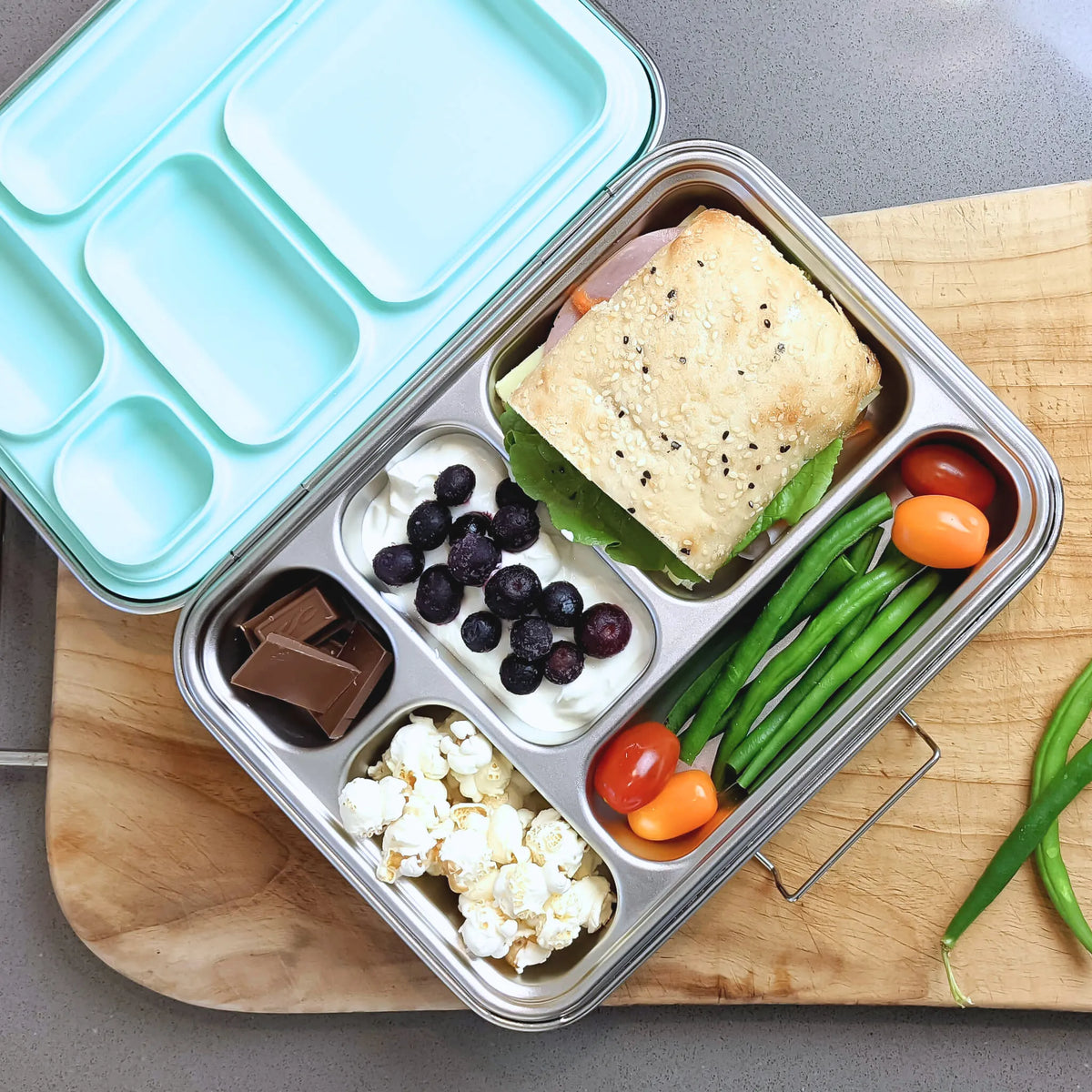 Replace the seal, not the lunch box.