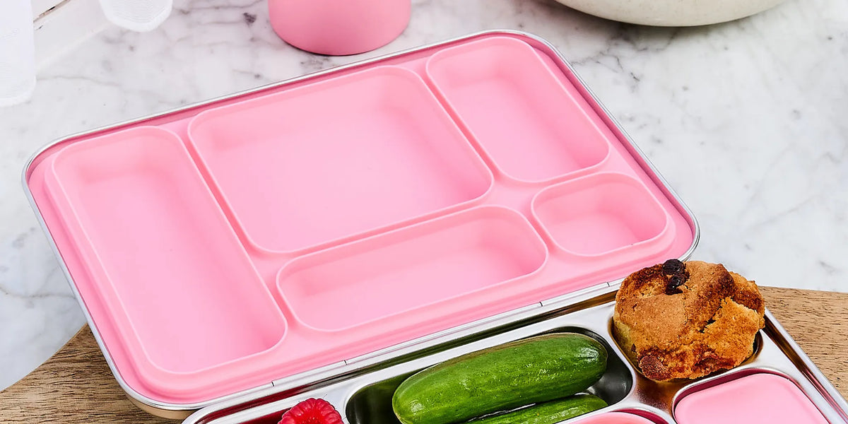 pink rose silicone replacement part for bento5 stainless steel lunchbox
