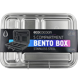 Ecococoon 5 compartment bento box