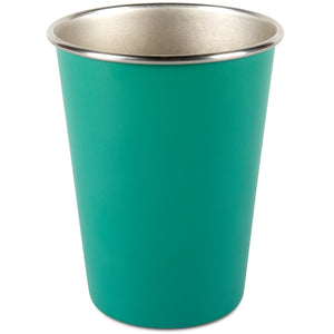 Green stainless steel cup
