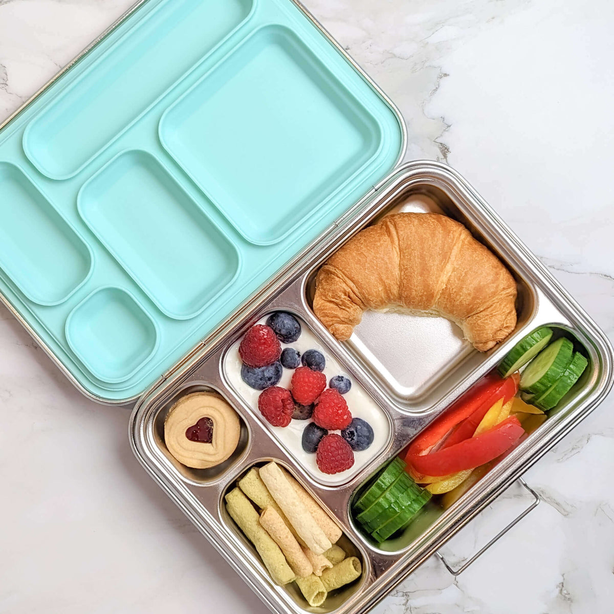 Kids bento style lunch box